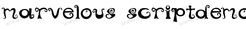 marvelous scriptdemo字体转换